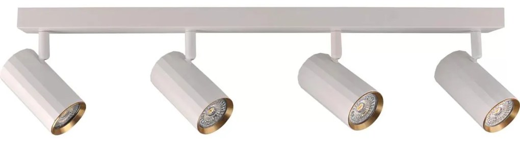 Faretto NICEA 4xGU10/10W/230V bianco