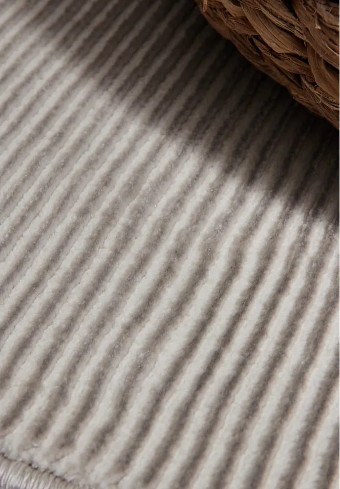 Passatoia grigia/color crema 80x240 cm Perles Dolomite – Elle Decoration