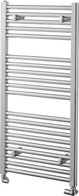 Scaldabagno Inox Cromato 1180x600mm modello Kam-382B - KAMALU