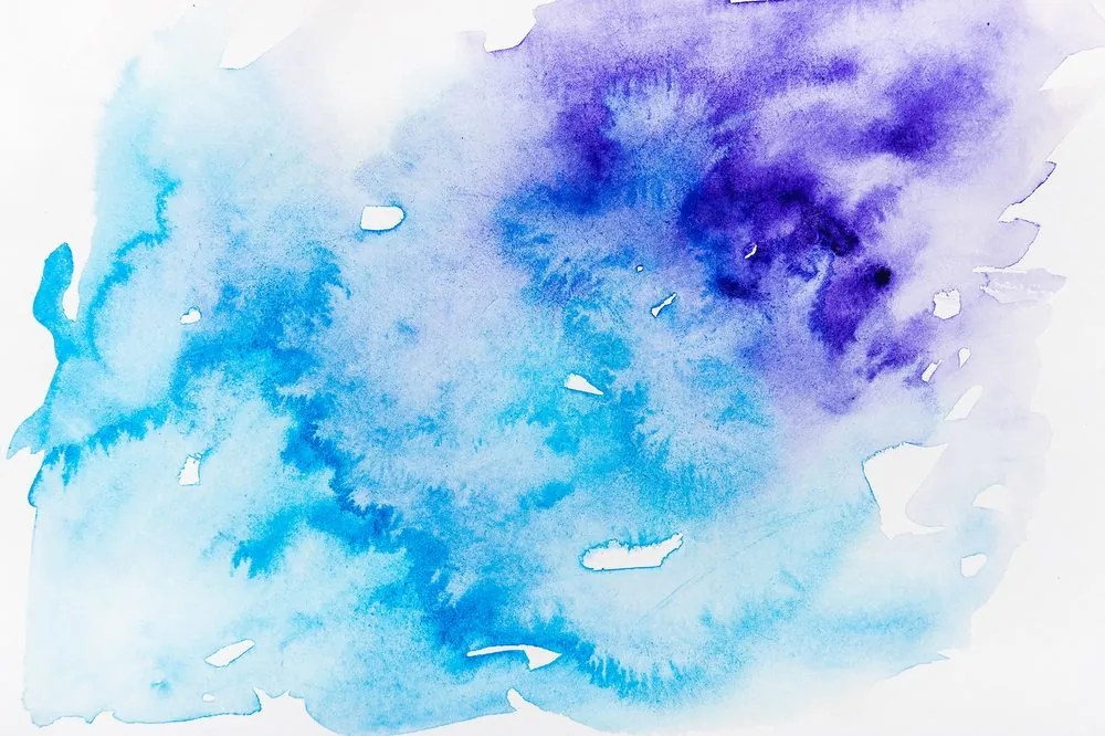 Carta da parati – Arte astratta blu-viola