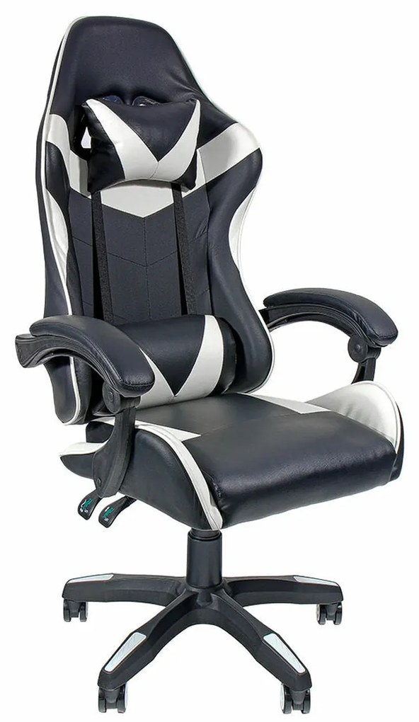 Sedia Gaming EDM Bianco Nero