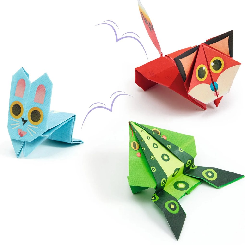 Origami - Jump! - animali saltellanti