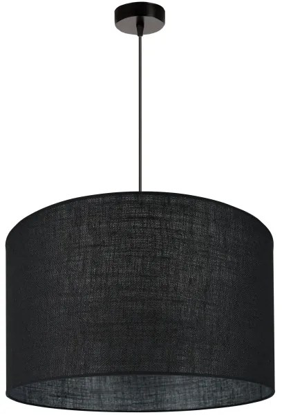 Brilagi - Lampadario a cavo TUBES ROLLER 1xE27/15W/230V Ø 50 cm nero