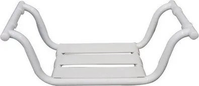 Sedile per vasca verniciato bianco