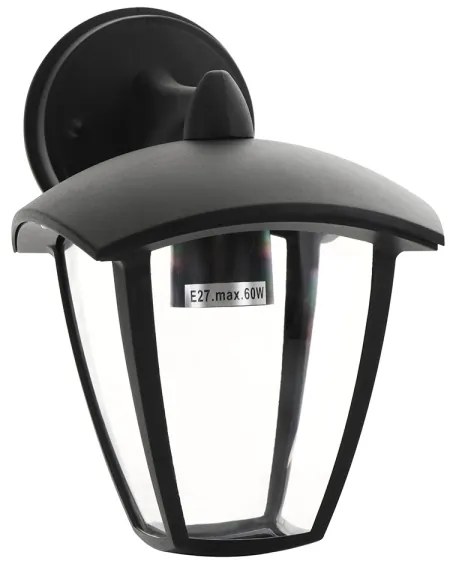 Brilagi - Applique da esterno LED LUNA 1xE27/60W/230V IP44