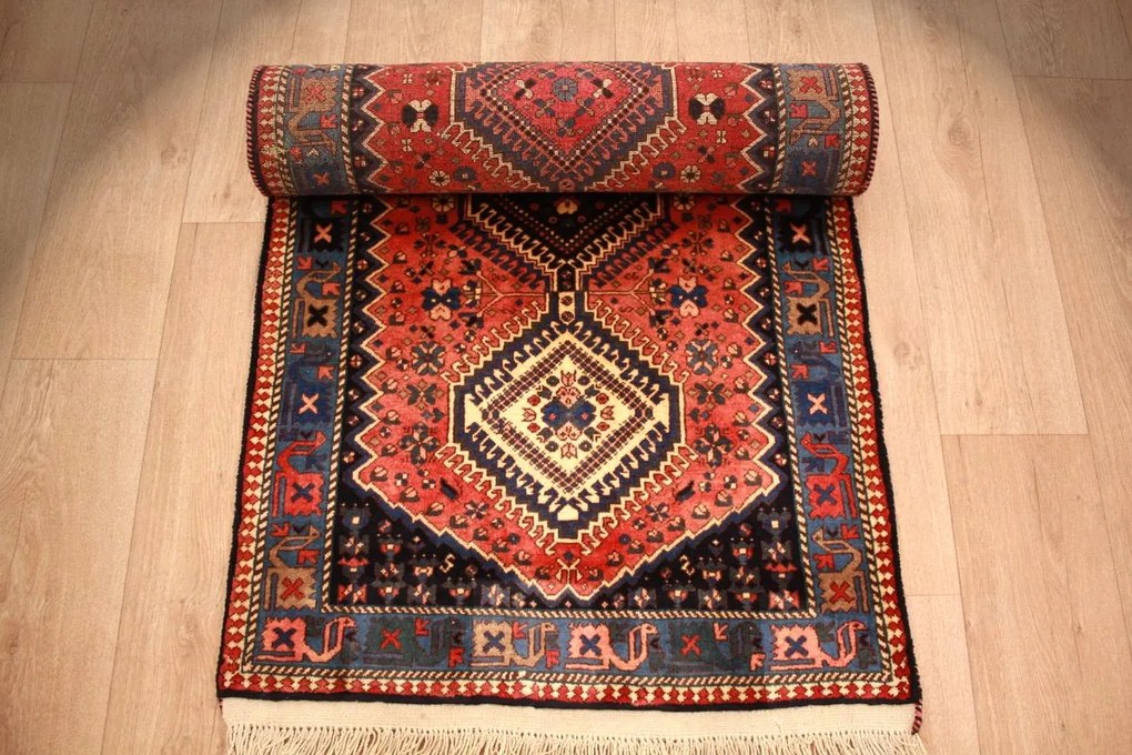 Yalameh Tappeto persiano 80x280 (Iran) Annodato A Mano