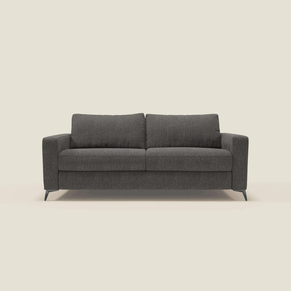 Alaya Divano letto matrimoniale dai morbidi cuscini in tessuto impermeabile T03 antracite