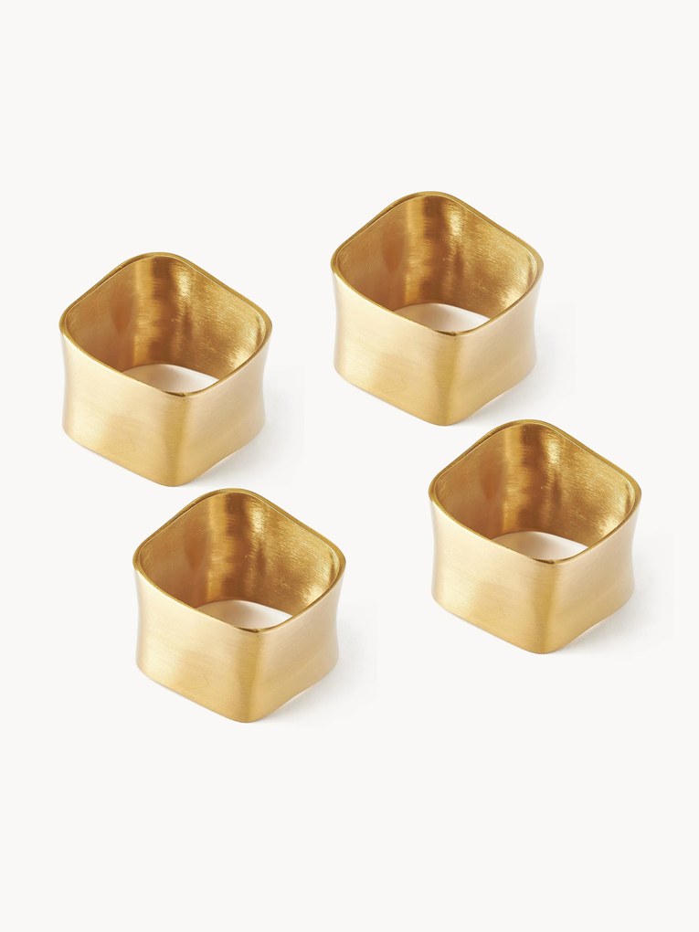 Set di 4 portatovaglioli Cuff