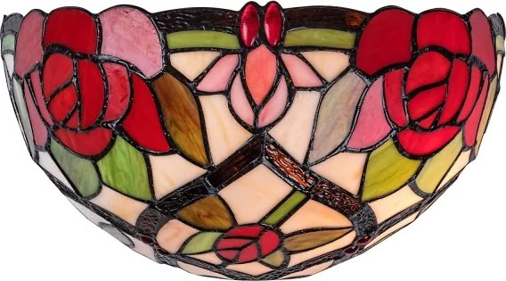 Brilagi - Applique da parete in vetro Tiffany GARLAN 1xE14/40W/230V