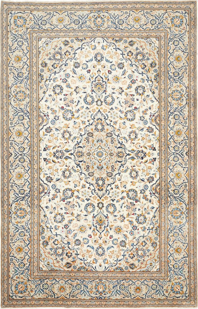 Kashan Tappeto persiano 300x200 Beige (Iran) Annodato A Mano