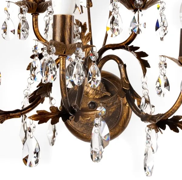 ONLI - Applique TERESA 5xE14/6W/230V bronzo