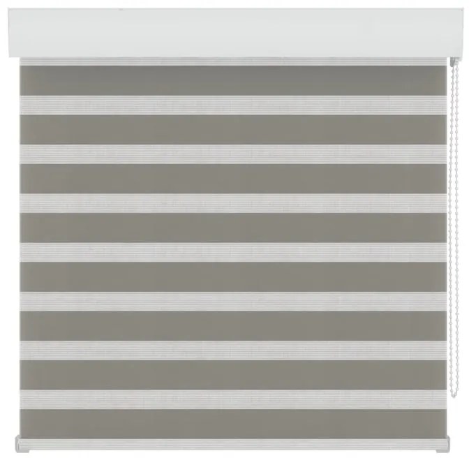 Tenda a rullo giorno / notte Orleans grigio beige 70x190 cm
