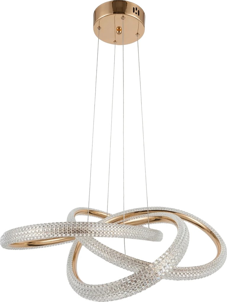 LAMPADA A SOSPENSIONE DA SOFFITTO G153-CP GOLD