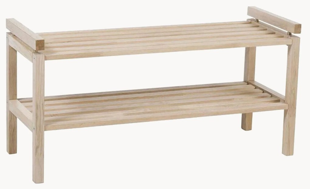 Scarpiera in legno con 2 ripiani Confetti