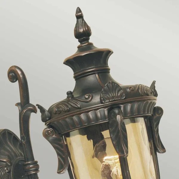 Elstead PH1-S-OB - Applique da esterno PHILADELPHIA 1xE27/60W/230V IP44