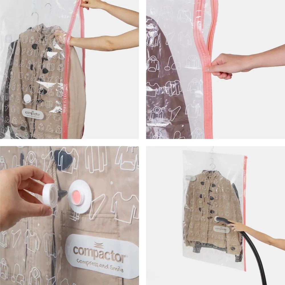 Sacchetti per il vuoto in set da 2 pezzi Espace L - Compactor