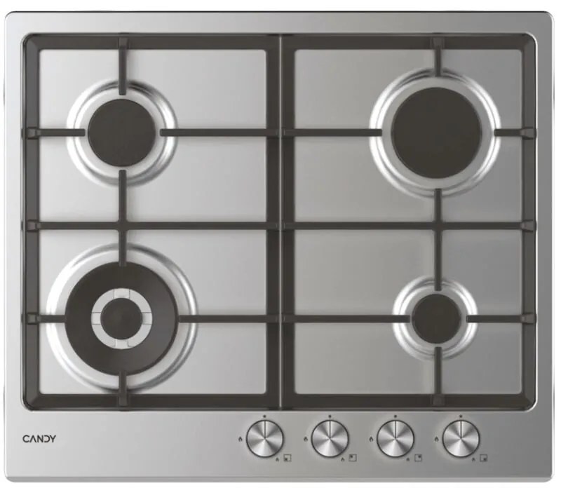 Essenza CDIH6GBFE4WX. Colore del prodotto: Acciaio inox, Posizionamento dell'apparecchio: Da incasso, Dimensione della larghezza del piano cottura: