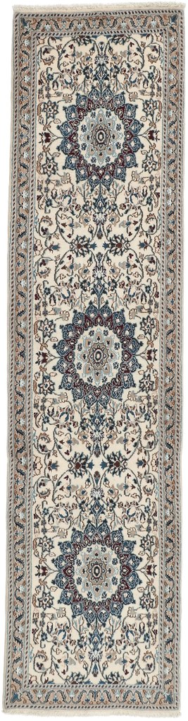 Nain Tappeto persiano 300 x 80 (Iran) Annodato A Mano