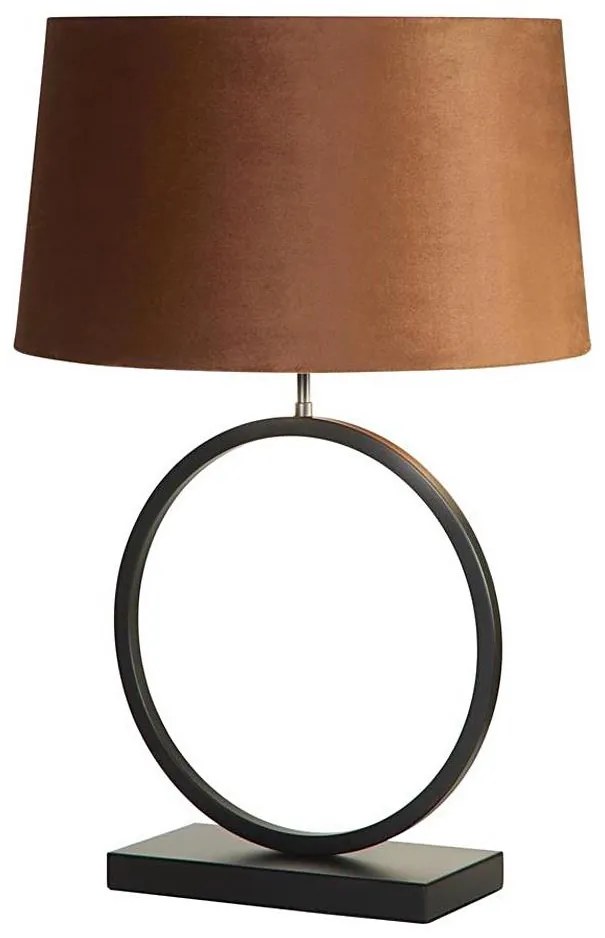 Searchlight EU93101OR - Lampada da tavolo ELEGANT 1xE27/60W/230V arancione