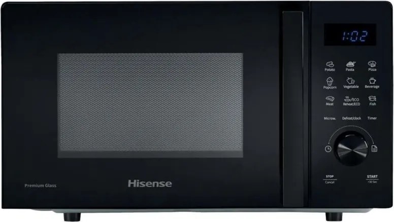 Hisense - H20MOBSD1H Superficie piana Solo microonde 20 l 700 w Nero