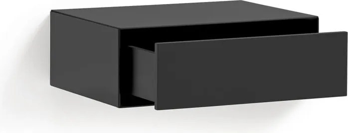 Comodino nero da parete Platt – Teulat