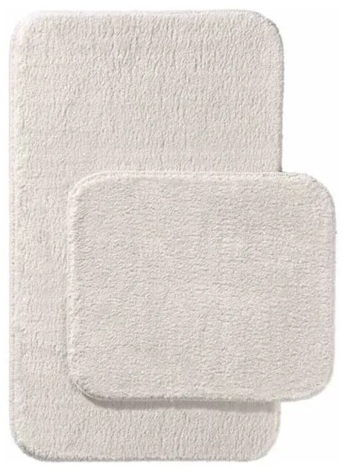 Set di tappetini per il bagno crema 2 pz 50x90 cm Plush – Mila Home