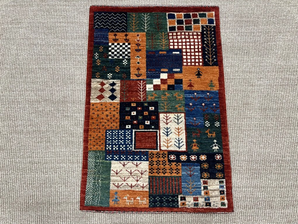 Loribaft Tappeto persiano 80 x 60 (Iran) Annodato A Mano