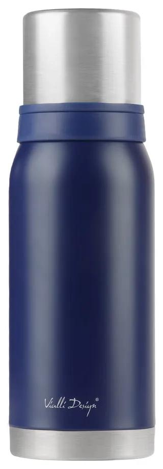 Tazza termica da viaggio blu scuro Fuori, 1 l - Vialli Design