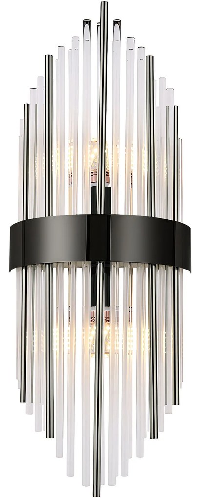 Lampada da parete APP1760-1W Black/Grey