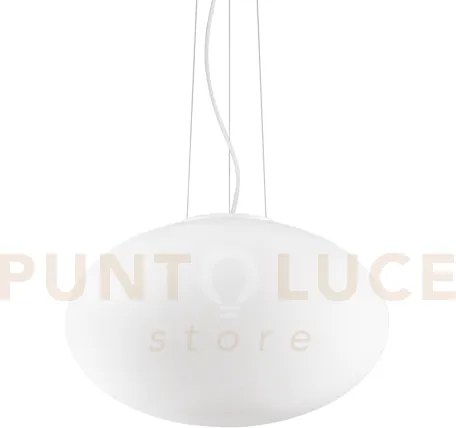 Candy lampadario sospenso in metallo e vetro 1 luce attacco e27 d.40cm