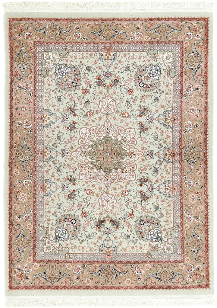 Tabriz Tappeto 150 x 210 (Iran) Annodato A Mano