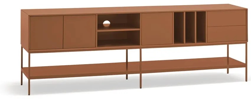 Mobile TV color mattone 220x74x45 cm Platt – Teulat