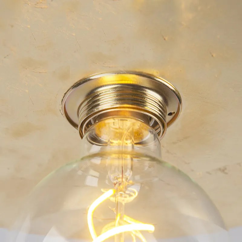 Plafoniera moderna oro 40cm - Disque
