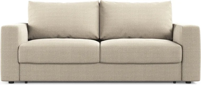 Divano letto Grena 3 posti con contenitore in tessuto – 205×100×90 cm