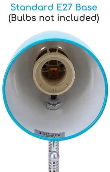 Lampada da tavolo colore blu   AC220-240V L135*H350mm