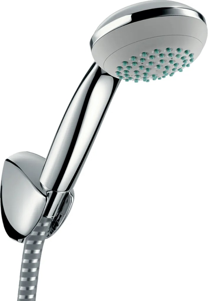 Set Doccetta 1jet con supporto Porter C e flessibile 160 cm Cromo Crometta 27577000 Hansgrohe