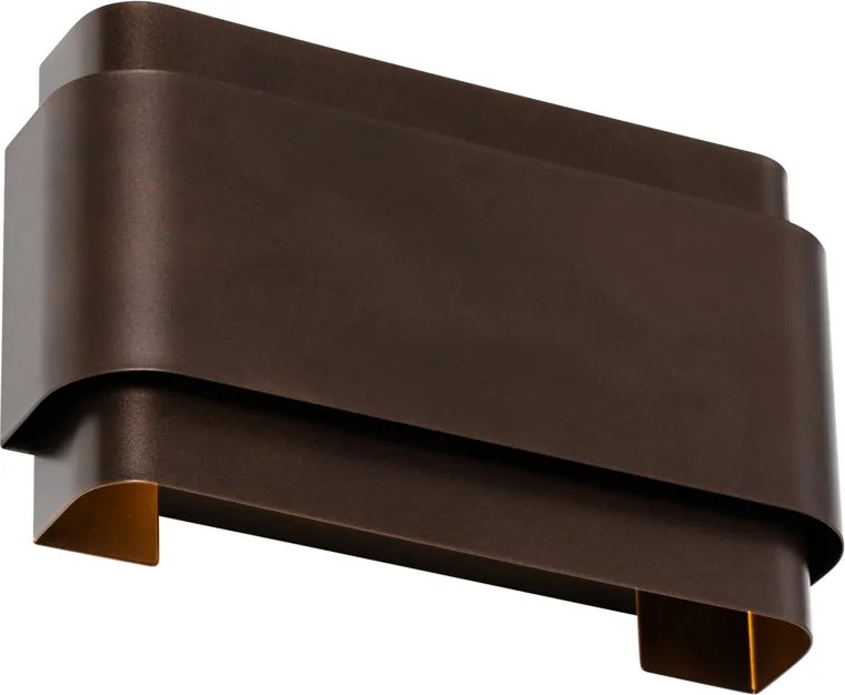 Lampada da parete smart bronzo scuro 2 luci incl. Zigbee G9 - Coen