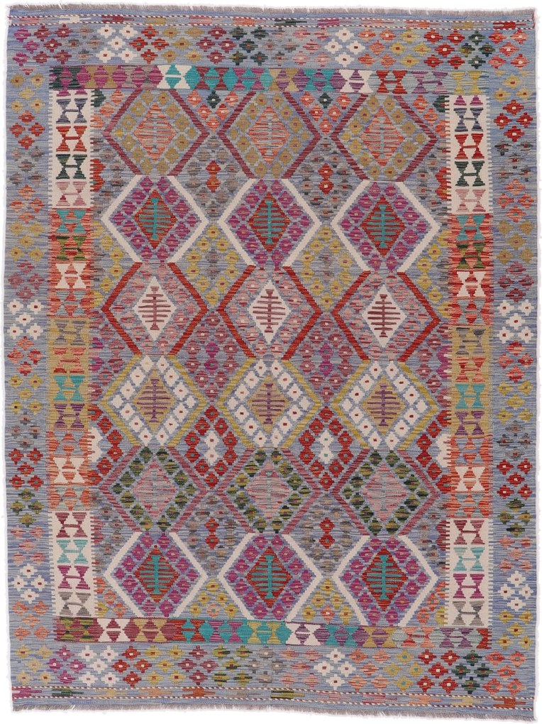 Kilim Tappeto orientale 190x250 (Afghanistan) Tessuto A Mano