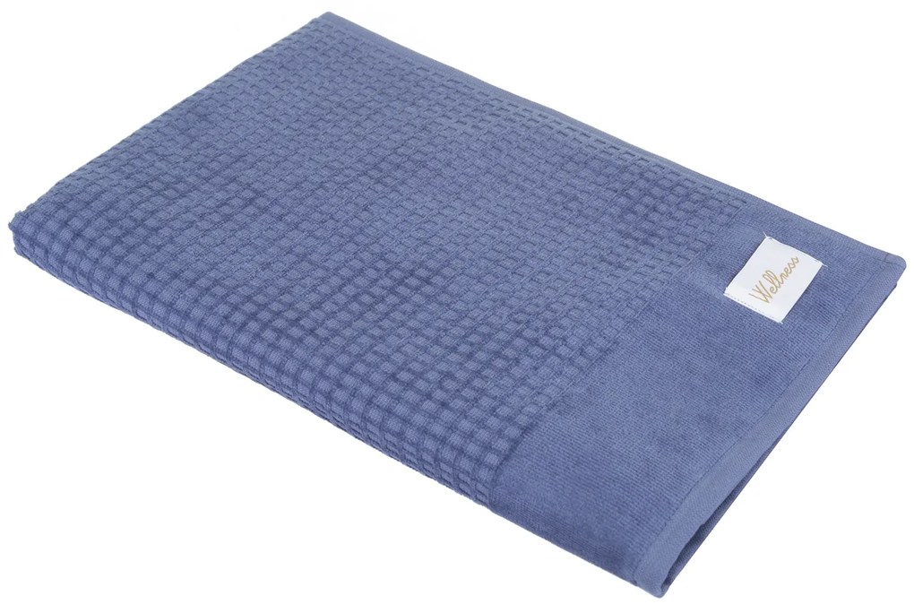 Asciugamano ospite 40x50 cm Wellness blu avio