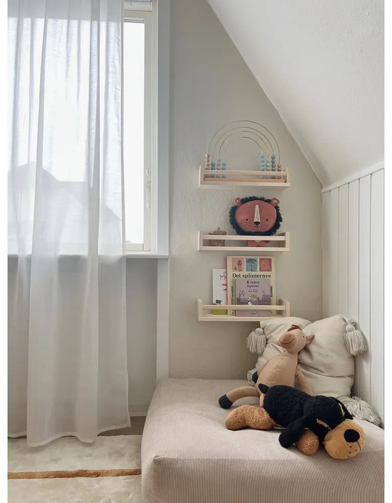 Pouf divano in velluto a coste Avorio More - Karup Design