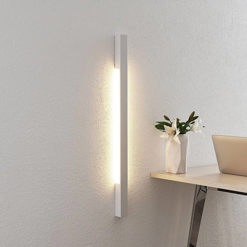 Applique a LED Arcchio Ivano, 91 cm, bianco, alluminio