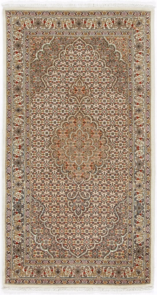 Tabriz Tappeto 70x140 (Iran) Annodato A Mano