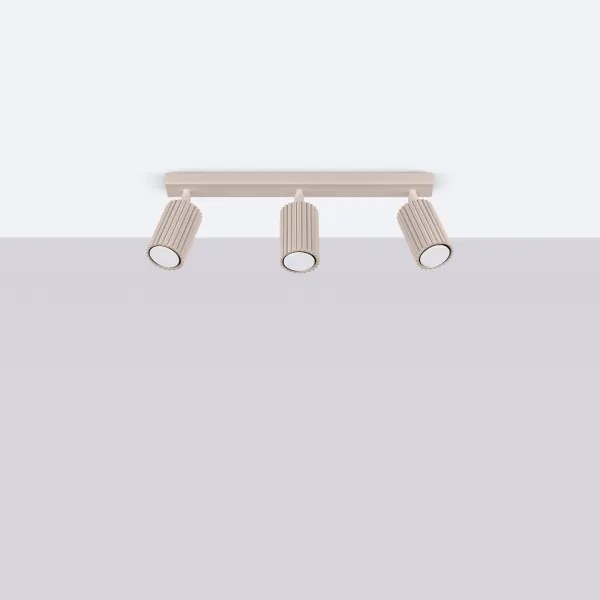 Brilagi - Faretto CRESTO 3xGU10/10W/230V taupe