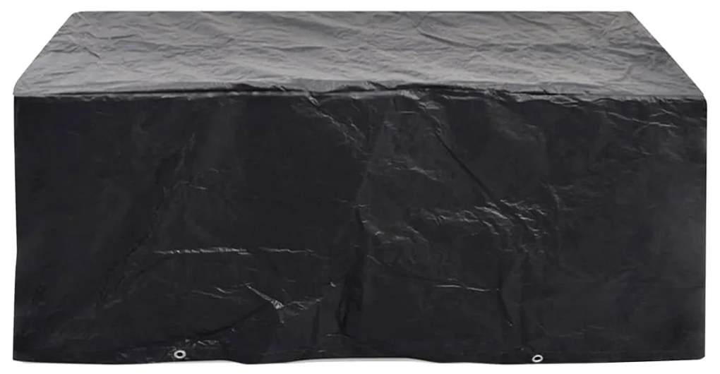 Copertura per mobili da giardino con 8 occhielli 242x162x100 cm
