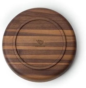 Continente C4233 - Ciotola in legno 20x4,3 cm in legno di noce