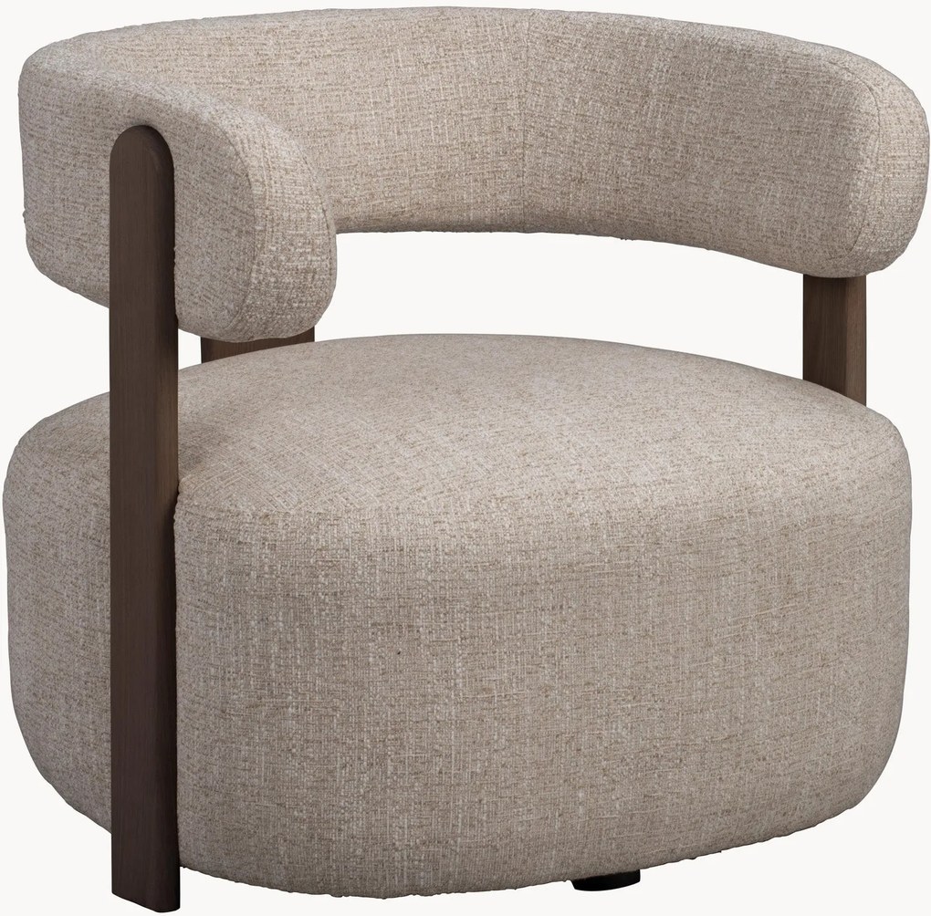 Poltrona lounge imbottita Jenison