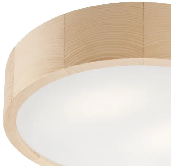 Plafoniera bagno NATURAL 3xE27/15W/230V IP54 pino Ø 37 cm