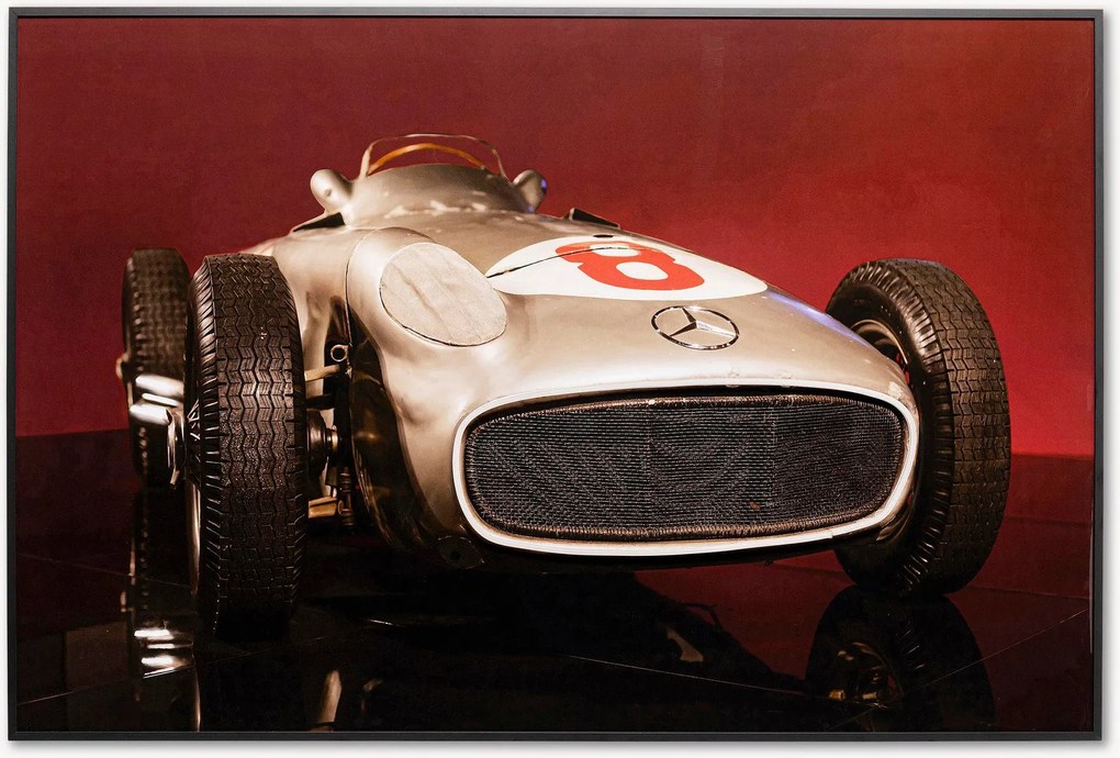 Stampa digitale LED incorniciata auto da corsa