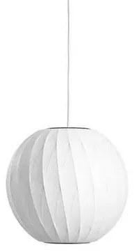 Nelson Ball Crisscross Bubble Lampada a Sospensione S Off-White - Herman Miller