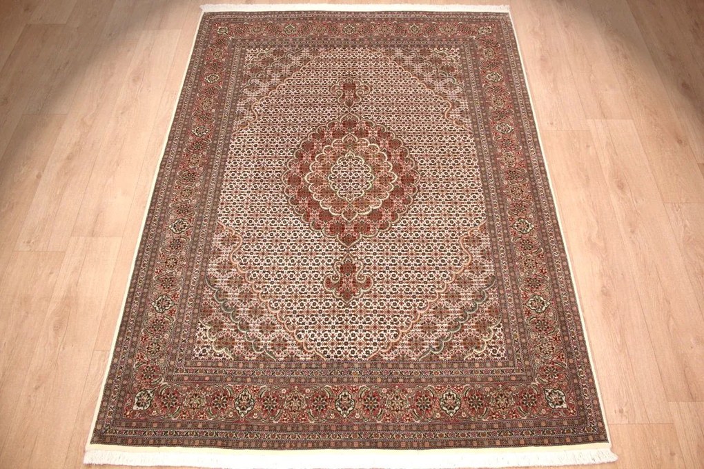 Tabriz Tappeto 150x210 (Iran) Annodato A Mano